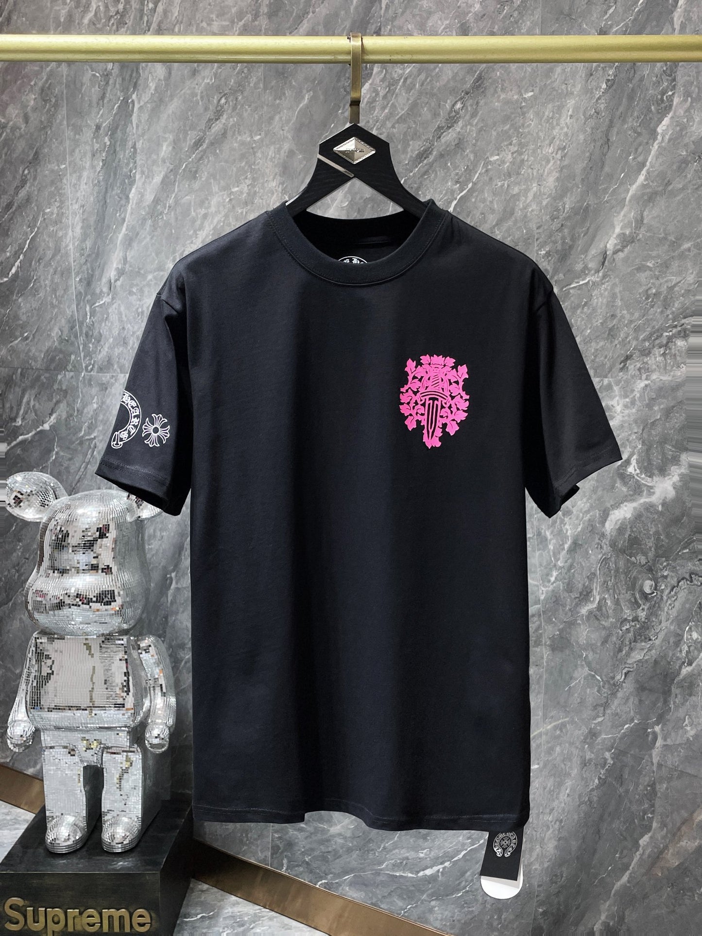 Black Sword Chrome Hearts Tee